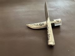 BABAKALE GÜMÜŞ BIÇAK(Çeyiz Bıçağı) 22cm