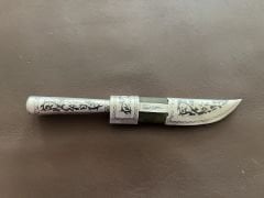 BABAKALE GÜMÜŞ BIÇAK(Çeyiz Bıçağı) 22cm