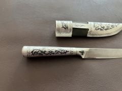 BABAKALE GÜMÜŞ BIÇAK(Çeyiz Bıçağı) 22cm