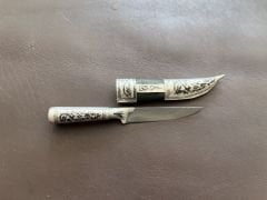 BABAKALE İŞÇİLİKLİ GÜMÜŞ BIÇAK