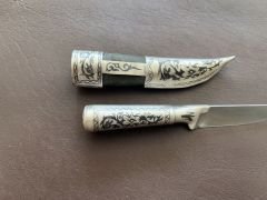 BABAKALE İŞÇİLİKLİ GÜMÜŞ BIÇAK