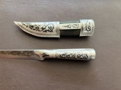 BABAKALE İŞÇİLİKLİ GÜMÜŞ BIÇAK