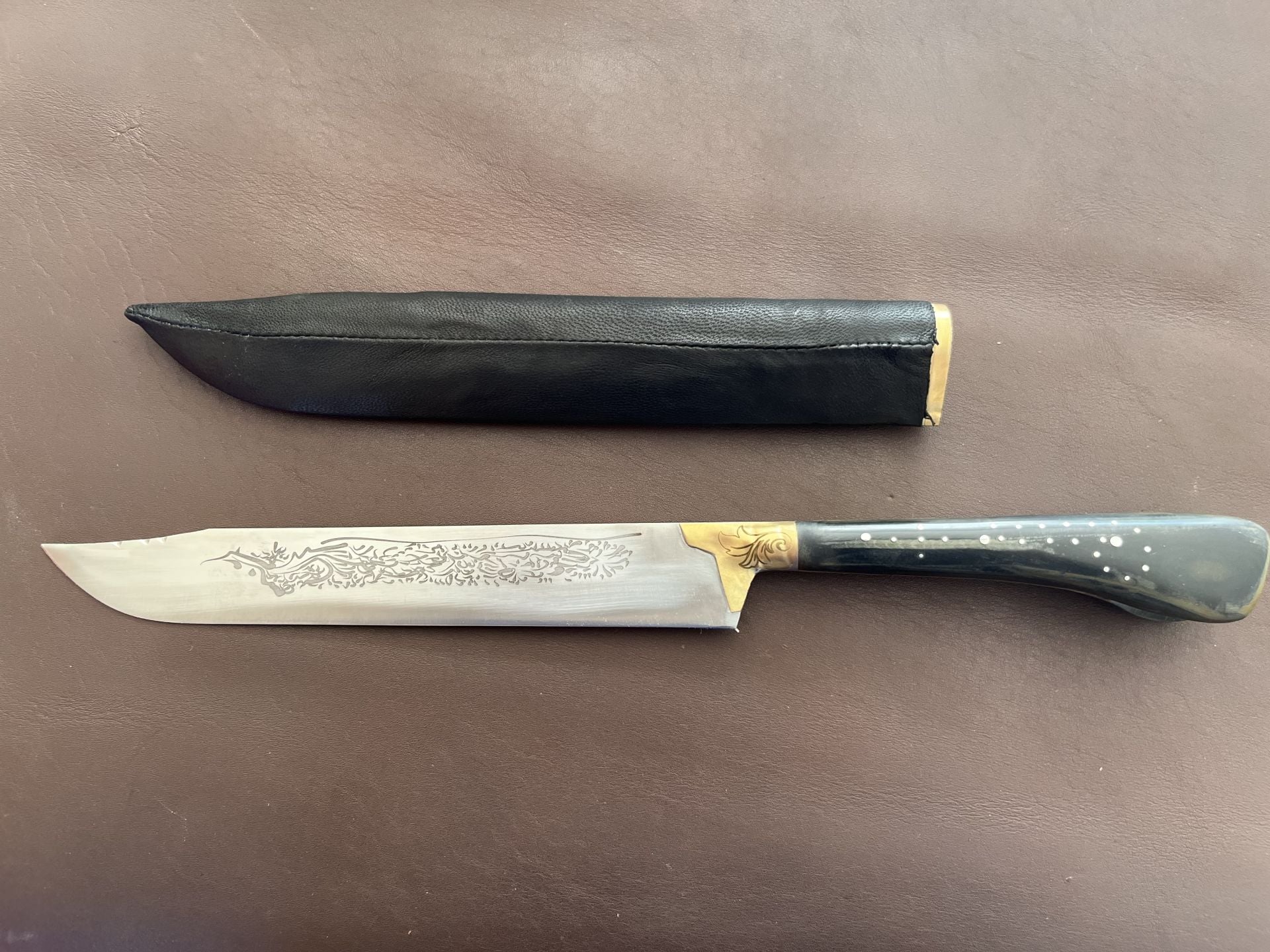 EL YAPIMI YADİGAR BABAKALE BIÇAĞI 36 cm